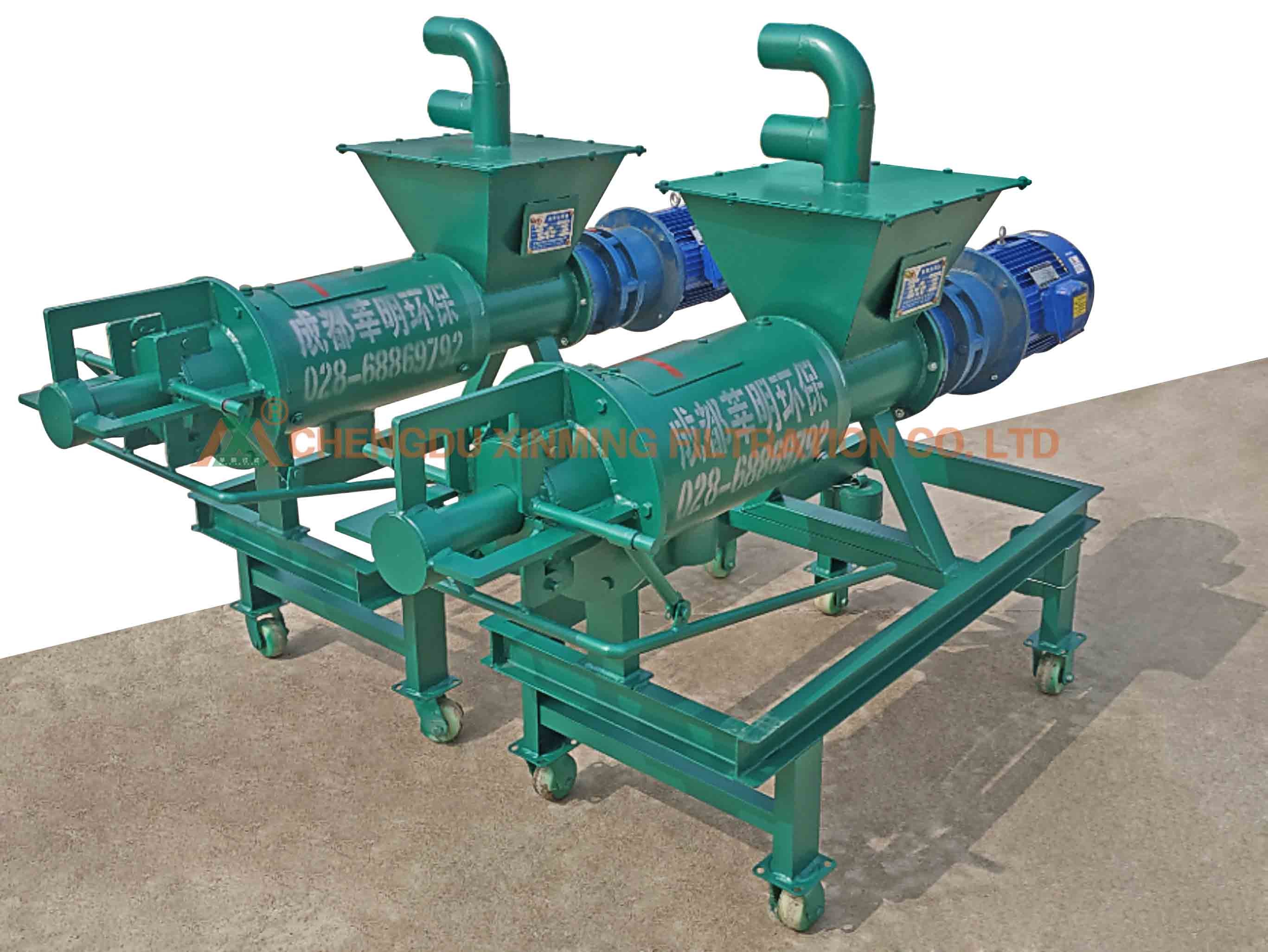 Agricultural Solid Liquid Separation Machine Manure Liquid Dehydrator Machine