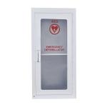 Free Standing AED Defibrillator Cabinets , Indoor First Aid AED Cabinet
