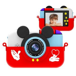 Quality 40MP Selfie Kids Digital Cameras With Games 1080P 600mah Battery wholesale