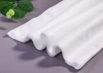 50g Raw White Spunlace Nonwoven Fabrics Pearl Pattern