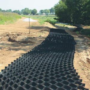 Quality 50-300mm HDPE Geocellular Confinement Systems Geocell For Ground Reinforcement wholesale