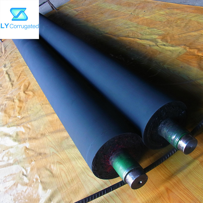 190mm Polyurethane Rubber Rollers For Flexo Printing Laminating Machine