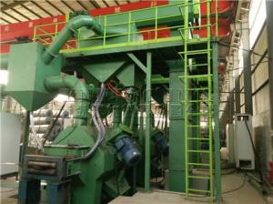 Quality Roller Conveyor Steel Plate Shot Blast Equipment For Metal Sheet Cleaning wholesale