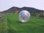 Transparent Zorb Ball for Grass Play