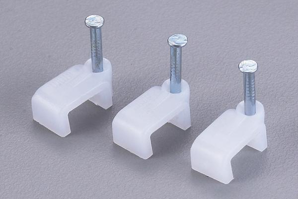 DEMOELE XINGO China supplier PE steel nail 6mm electric plastic Circle Flat