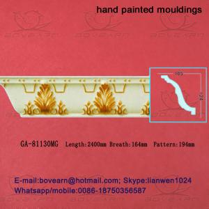 Quality hand painted relief moulded wholesale