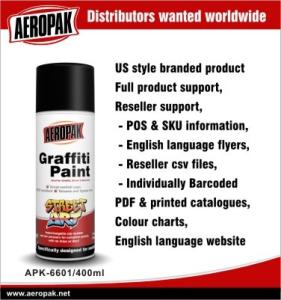 Quality Magnetic Auto Graffiti Spray Paints Cans , Fast Drying Montana Spray wholesale