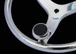Great Comfort Marine Steering Wheel , Corrosion Resistant Ship Steering Wheel