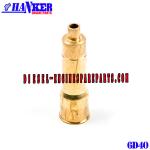 Copper Mitsubishi Fuso Fuel Injector Sleeve 6D40 ME120079