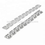 Silver Hardware Materials Stamping Knuckle Nail Plate Mending Plate for Standard
