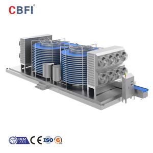 Quality CBFI SUS304 Spiral Quick Freezer Frozen Noodles And Pastries wholesale