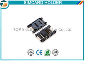 Quality Simple Board Guide Micro SIM Card Holder Surface Mount Right Angle wholesale