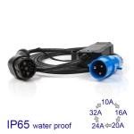 Electric Vehicle Charging Cable 32 Amp 220V-240V CEE Plug Car Charger Switch Box
