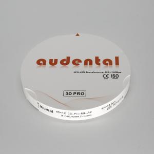 Quality CAD CAM Dental Zirconia Block / Blank 95mm Zirkonzhan Milling Disc wholesale