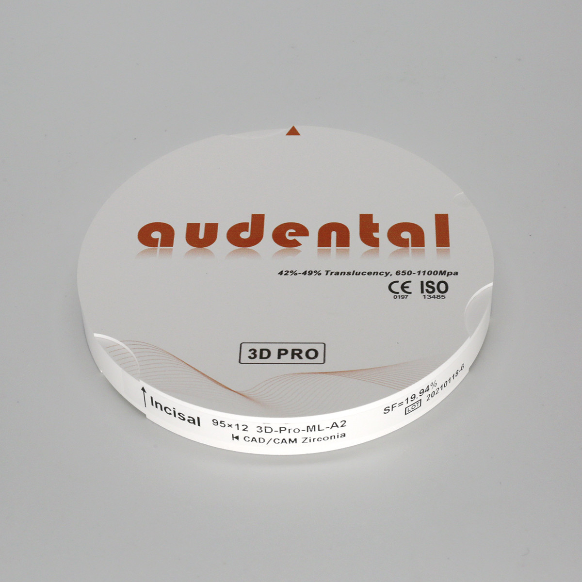 Customized Dental Zirconia Block for Personalized Dental Restorations