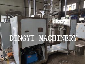 Quality Semisolid Industrial Homogenizer Equipment Three Stainless Steel Interlayer 7.5kw Motor wholesale