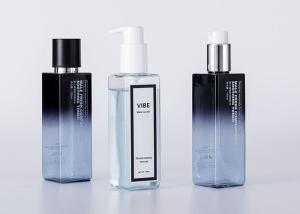 Quality Matte 180ml Square Plastic Lotion Bottle For Cosmetic Packaging wholesale