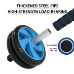 Exercise Wheel Roller Sets with Push Up Bar Jump Rope and Hand Grip Fitness