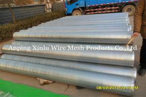Quality Low Carbon Galvanized Johnson V Wire Screen Pipe Sand Control 219mm wholesale