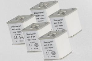 Quality White High Power Solar Dc Fuse MEV Series 500volt Rated Voltage wholesale