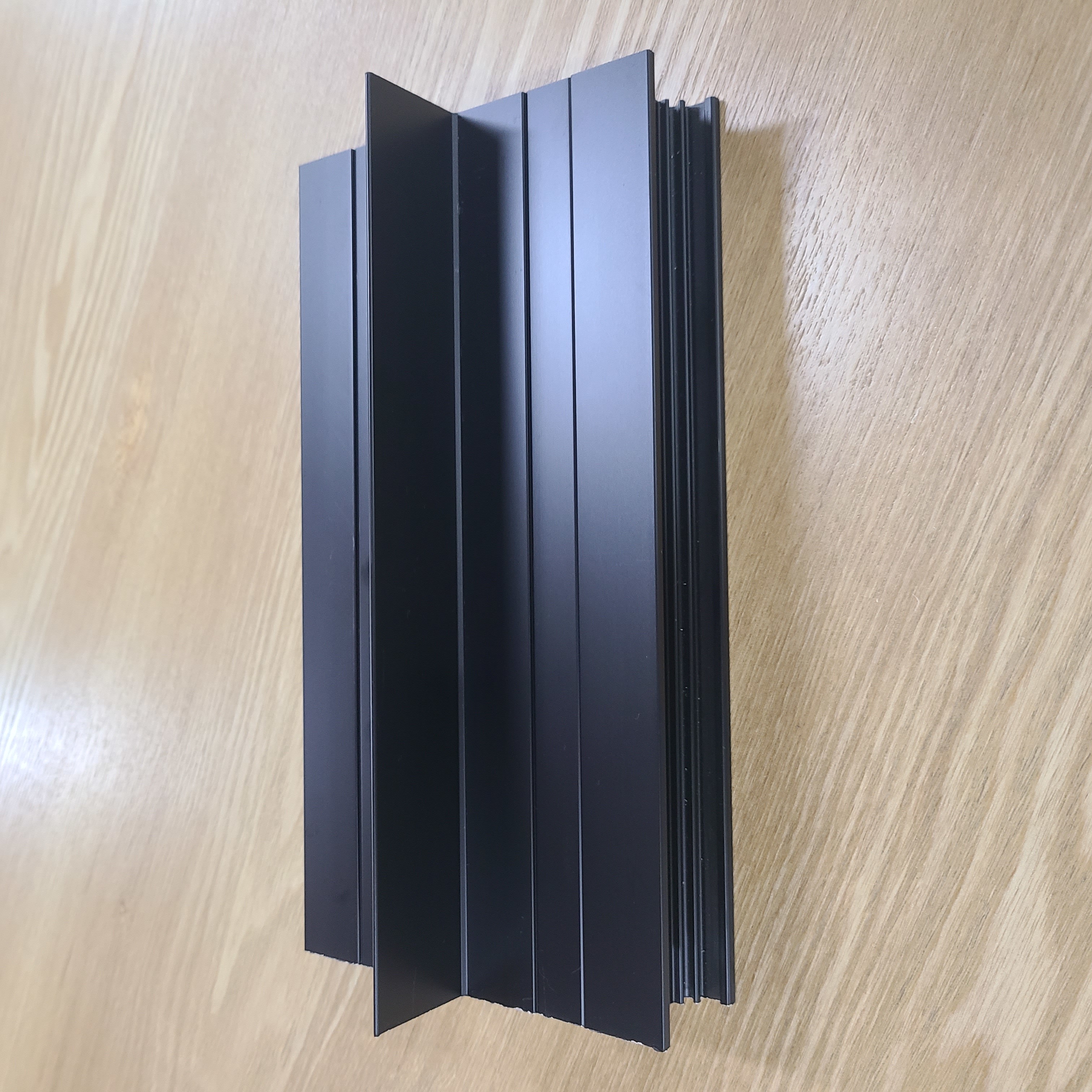 Champagne Anodized T Shape Aluminium Profile Corrosion Resistance