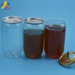 Transparent 650ml 180mm Height Plastic Soda Can