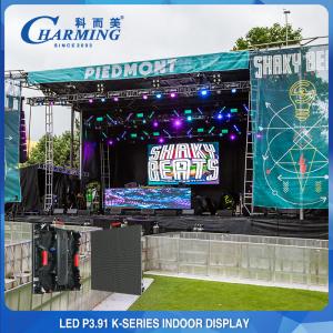 Quality Antiwear 16 Bit LED Rental Screen , 200W Outdoor Video Wall Rental wholesale