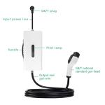2KW Portable Electric Car Charger New Energy GBT Fast Charging Station 7KW