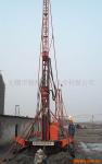 Jet - grouting drilling Crawler drilling rig Double winch and high drill tower