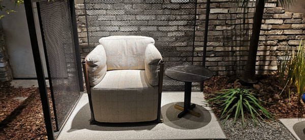 Living Room Single Seater Armchair Home Furniture Accent Grey 70x72x68cm