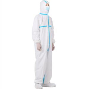 Quality Breathable Waterproof Isolation Gown , Medical Disposable Protective Suit wholesale