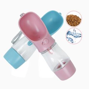 Quality Travel Pet Water Bottle Drop Shipping 258ml Pet Dog Water Bottle Food Storage 200ml wholesale