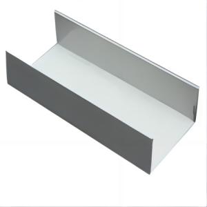 Quality ASTM 6000 Series Powder Coated Aluminium U Channel 4m For Door wholesale