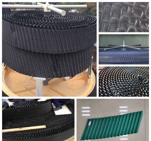 PVC Round Cooling Tower Fill Replacement Cooling Tower Filler