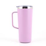 Reusable Bpa Free Colorful Stainless Steel Coffee Cups Handy Easy