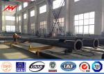 Hot Dip Galvanized Steel Transmission Pole With Q345 Q460 Material