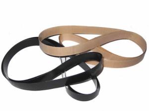Quality One Ply Fusing Machine Belt Brown Black Light Weight PTFE Coated wholesale