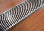 5mm thickness Linear Compact Bar Shower Grating SS 316 Stainless Steel bar