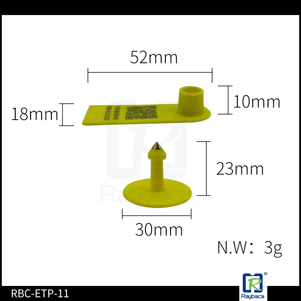 Animal Livestock Management Sheep Ear Tags Stable Distance Recognition ISO9001