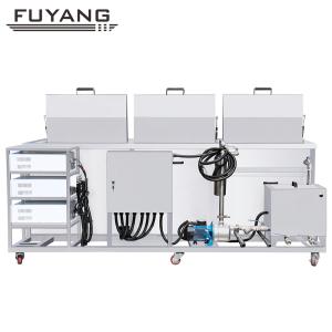 Quality Parts Washer Multi Tank Ultrasonic Cleaning Machine SUS304 108L wholesale
