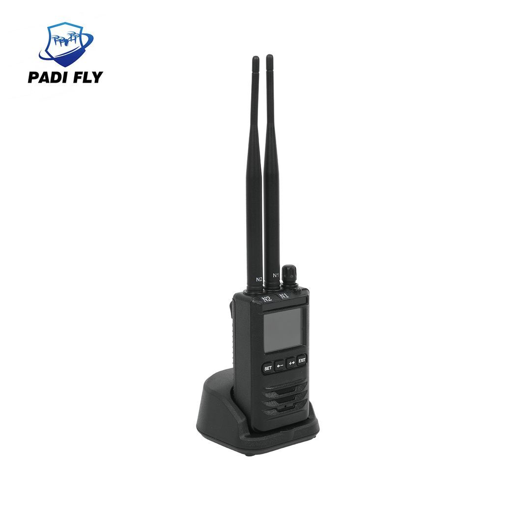 Handheld 300MHz-6GHz Drone RF Signal Detector for Fpv Dji Autel Multi-Brand Uav Jammer Signal Blocker Operating Distance 3km