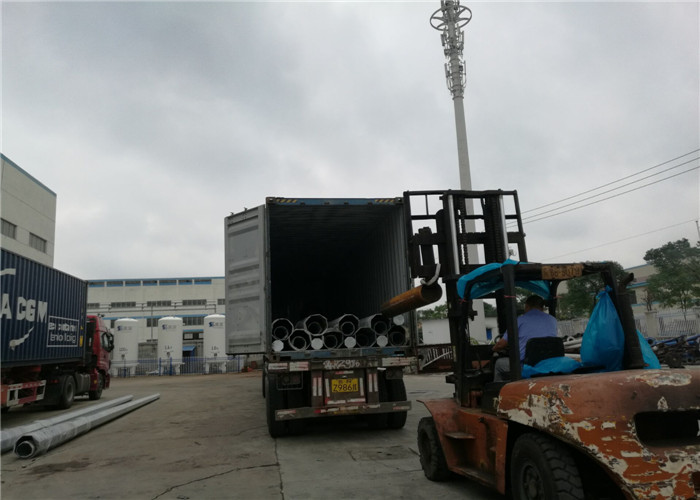 Anti Corrosion Galvanized Steel Pipe , Galvanized Structural Steel Tubing