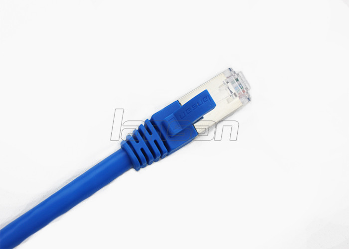 Super Slim Cat6 FTP Cable , RJ45 Ethernet Patch Cord Pass Fluke Channel Test
