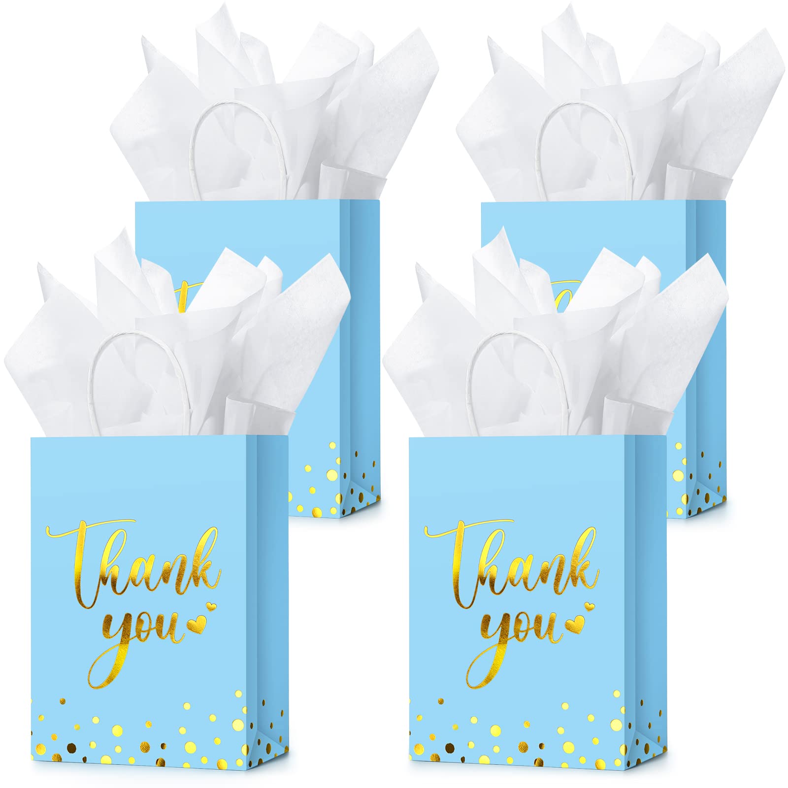 Gravure Printing Custom Color Pink Paper Thank You Gift Kraft Paper Bags With Logo Print