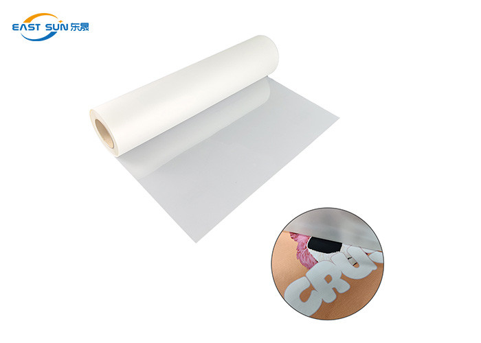 Heat Transfer Printing DTF Film Hot Peel Single Side Matte DTF PET Film Roll