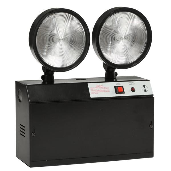 2W LED Rechargeable Twin Spot Emergency Lights Battery Powered Emergency Exit