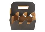 Tray Basket Paper Corrugated Cardboard Shipping Boxes 2 - 6 Coffee Cup Carry
