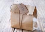 Brown Waterproof 80gsm Folded Paper Bag