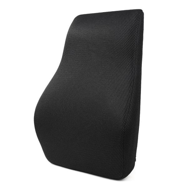 Memory Foam Lumbar Support Cushion Compact And Lightweight Office Chair Back