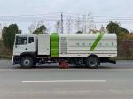 Multifunctional 16cbm Truck Mounted Sweeping Machine For Cities